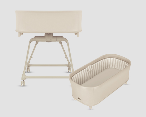 Łóżeczko Lionelo Maddie na stelażu